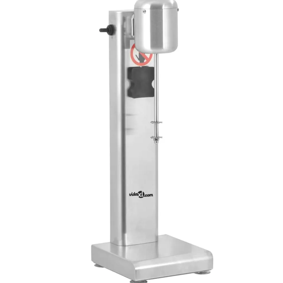 vidaXL Milkshake mixer 1 L roestvrij staal