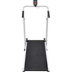 vidaXL Mini-loopband inklapbaar 93x36 cm zwart