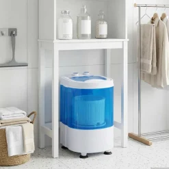 vidaXL Mini wasmachine met enkele trommel 2,6 kg
