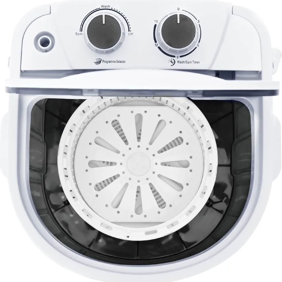 vidaXL Mini wasmachine met enkele trommel 2,6 kg