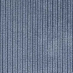 vidaXL Modulaire bank met kussens corduroy stof blauw