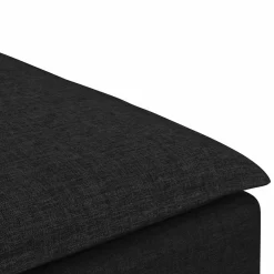 vidaXL Modulaire voetenbank module 100x100x48 cm zwart