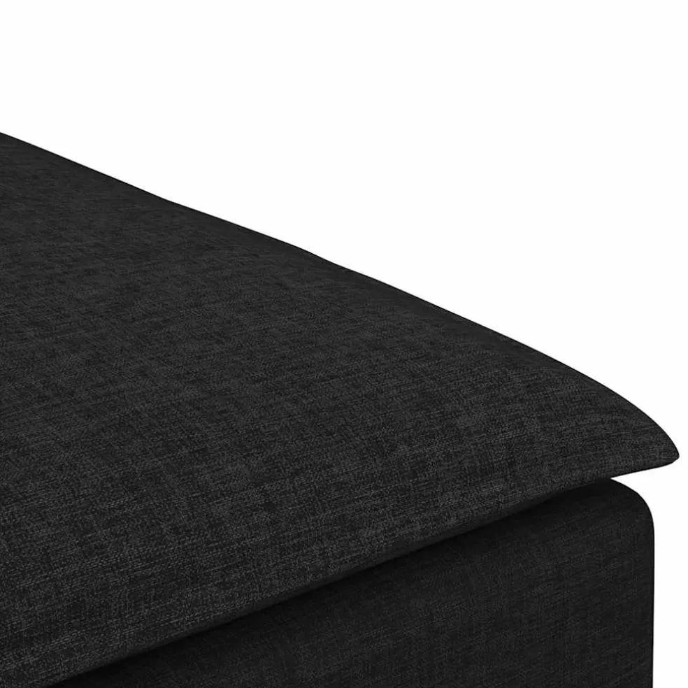 vidaXL Modulaire voetenbank module 100x100x48 cm zwart