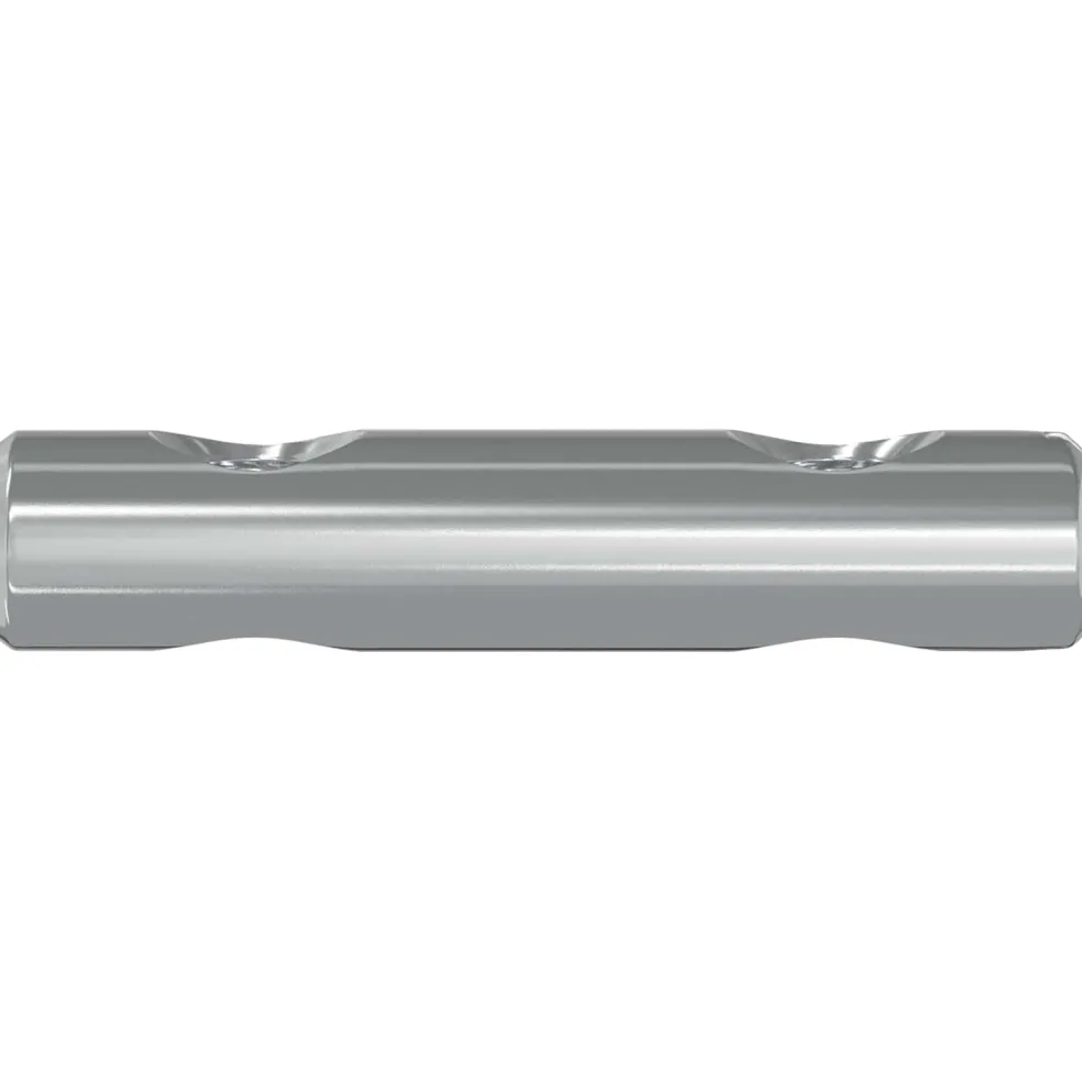vidaXL Moer 2 st Verzinkt 60 x 12 mm IJzer