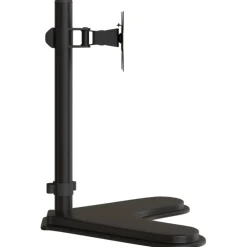 vidaXL Monitorbeugel VESA 75/100 mm zwart staal