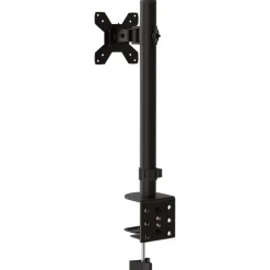 vidaXL Monitorbeugel VESA 75/100 mm zwart staal