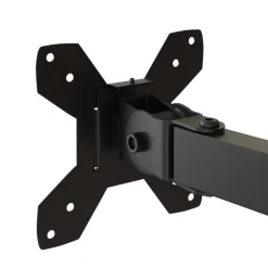 vidaXL Monitorbeugel VESA 75/100 mm zwart staal