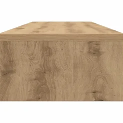 vidaXL Monitorstandaard Artisan Eikenhout 100x24x13 cm