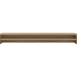 vidaXL Monitorstandaard Artisan Eikenhout 100x24x13 cm