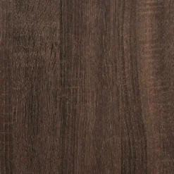 vidaXL Monitorstandaard met lades 50x27x15 cm hout bruin eikenkleurig