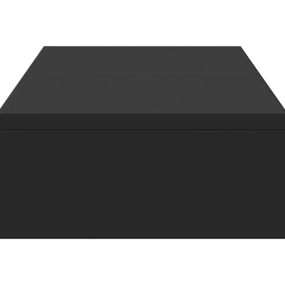 vidaXL Monitorstandaard verstelbaar 60x24x10,5 cm bewerkt hout zwart