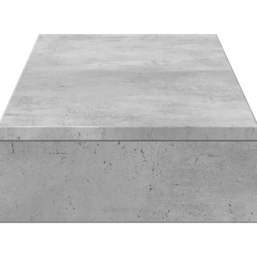 vidaXL Monitorstandaard 100x27x15 cm bewerkt hout artisanaal eiken