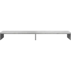 vidaXL Monitorstandaard 100x27x15 cm bewerkt hout artisanaal eiken