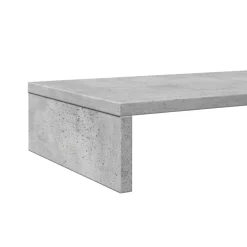 vidaXL Monitorstandaard 100x27x15 cm bewerkt hout artisanaal eiken