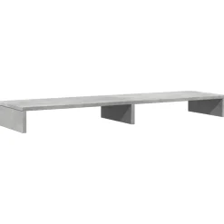 vidaXL Monitorstandaard 100x27x15 cm bewerkt hout artisanaal eiken