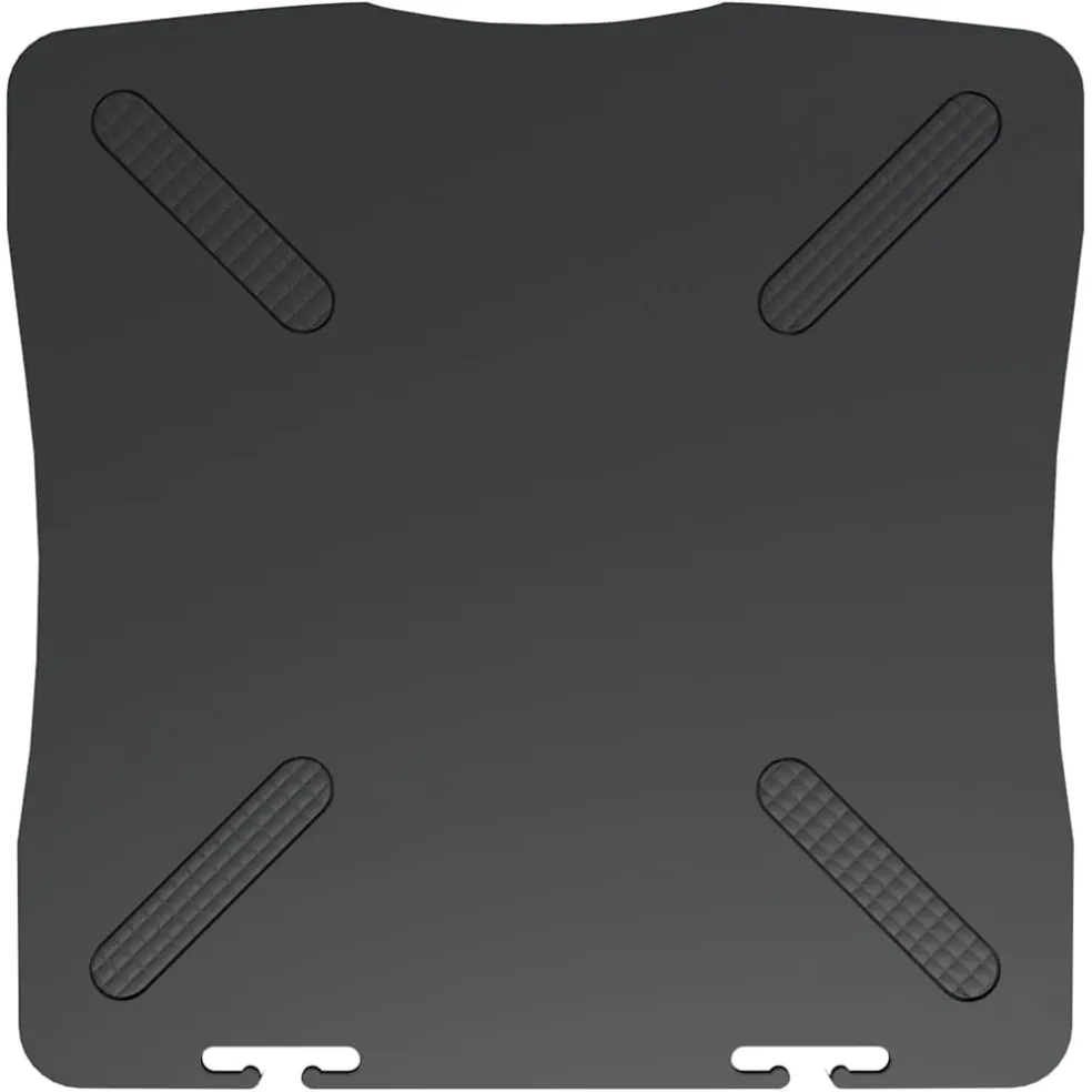 vidaXL Monitorstandaard 33,5x34x10,5 cm zwart
