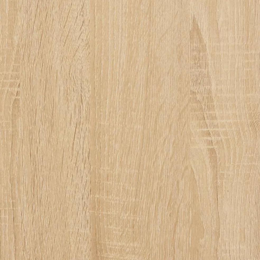vidaXL Monitorstandaard 100x24x13 cm bewerkt hout sonoma eikenkleurig