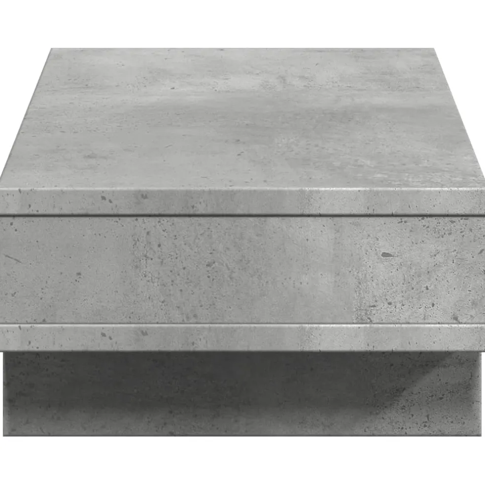vidaXL Monitorstandaard 50x27x15 cm bewerkt hout betongrijs