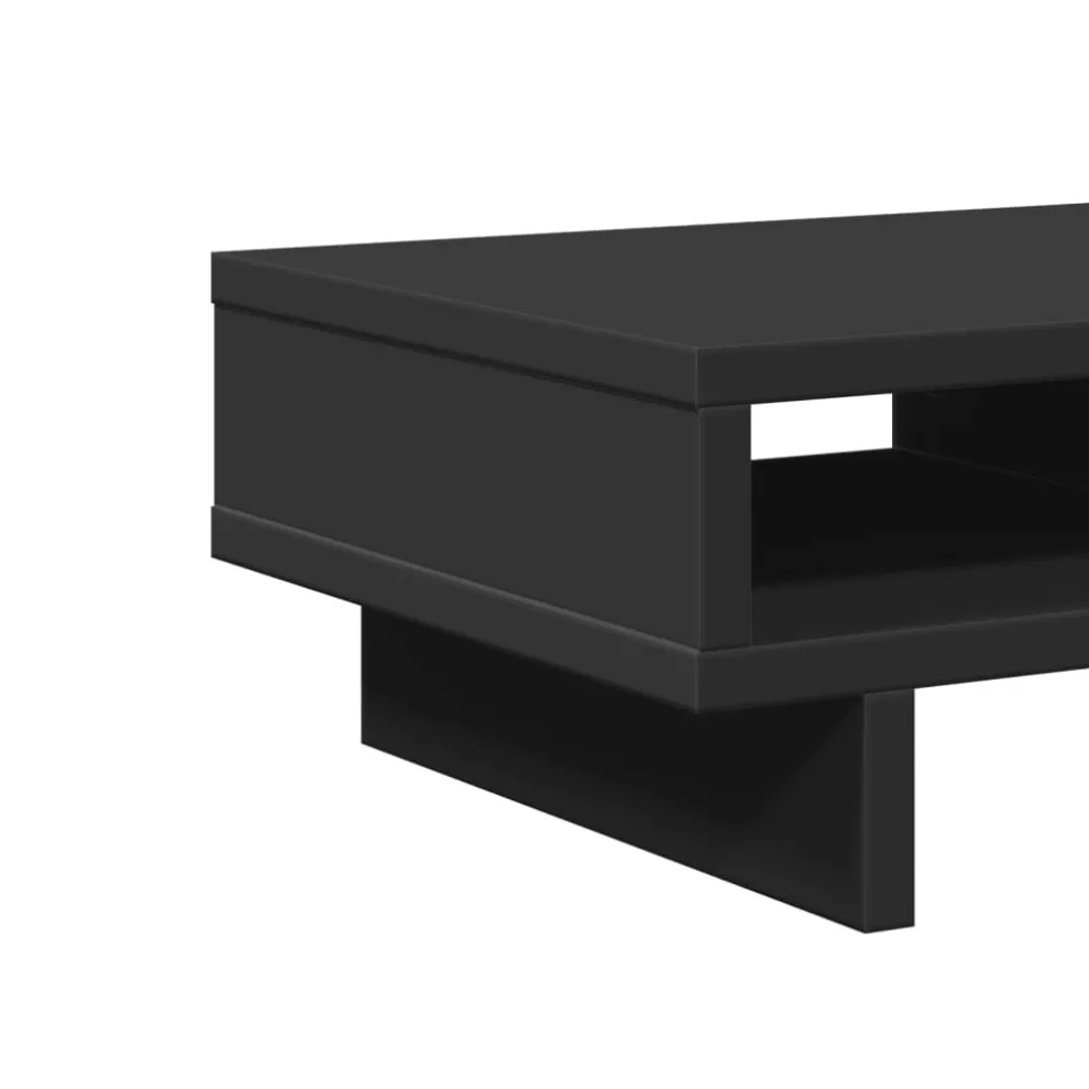 vidaXL Monitorstandaard 54x22x15 cm bewerkt hout gerookt eikenkleurig
