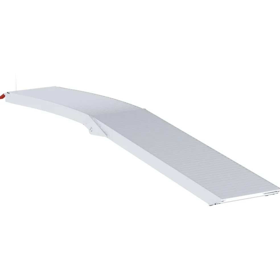 vidaXL Motorcycle Ramp 680 kg 2 st Zilver 680 kg Aluminium