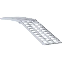 vidaXL Motorcycle Ramp 680 kg Zilver 680 kg Aluminium