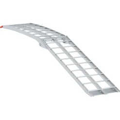 vidaXL Motorfietshelling zilver 340 kg per stuk Aluminium