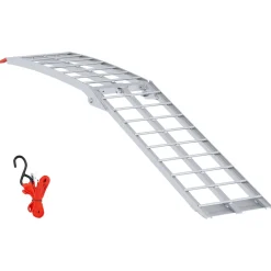 vidaXL Motorfietshelling zilver 340 kg per stuk Aluminium