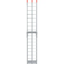vidaXL Motorfietshelling zilver 340 kg per stuk Aluminium