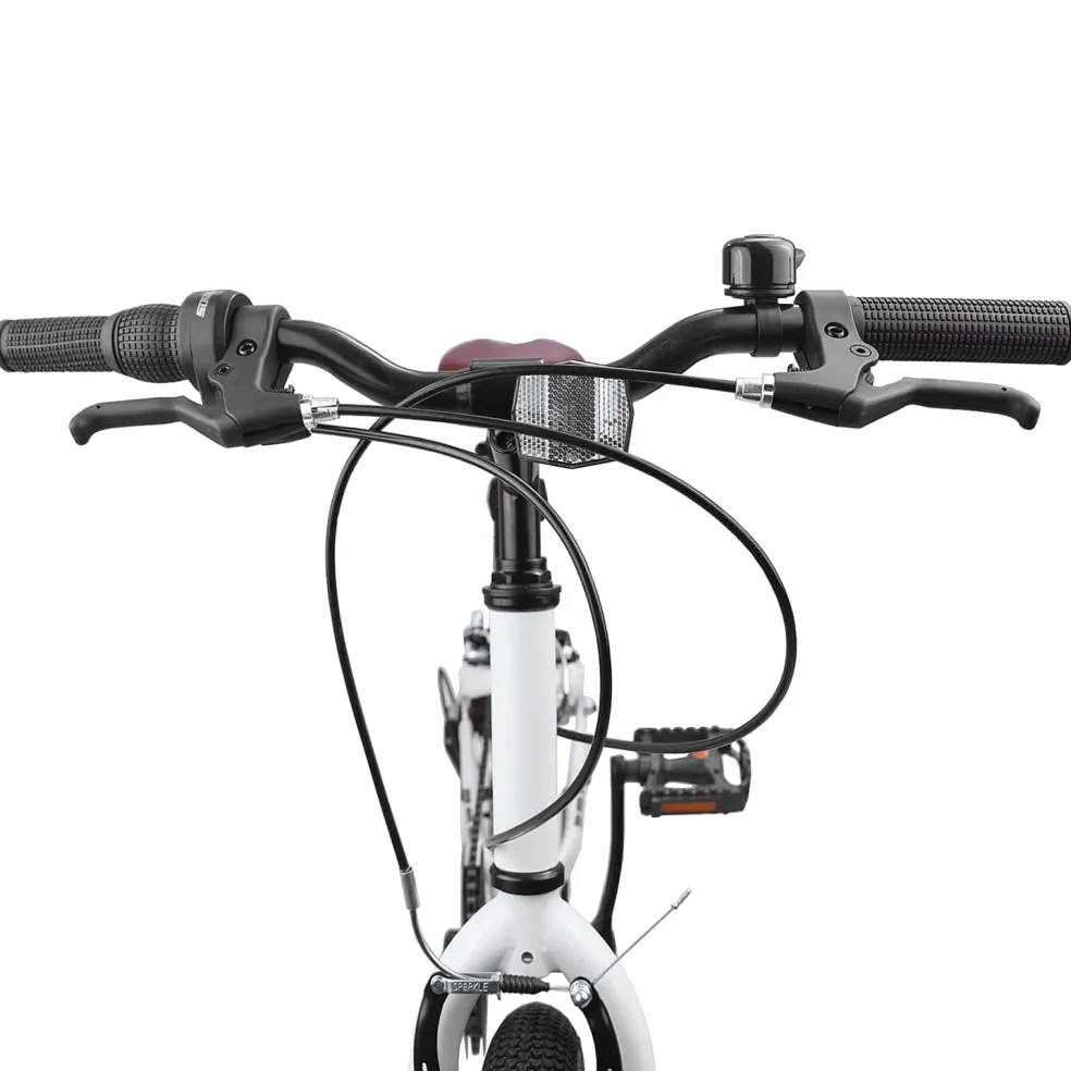 vidaXL Mountainbike 20 Inch 6-Snelheid voor 5-8 jaar oud Wit