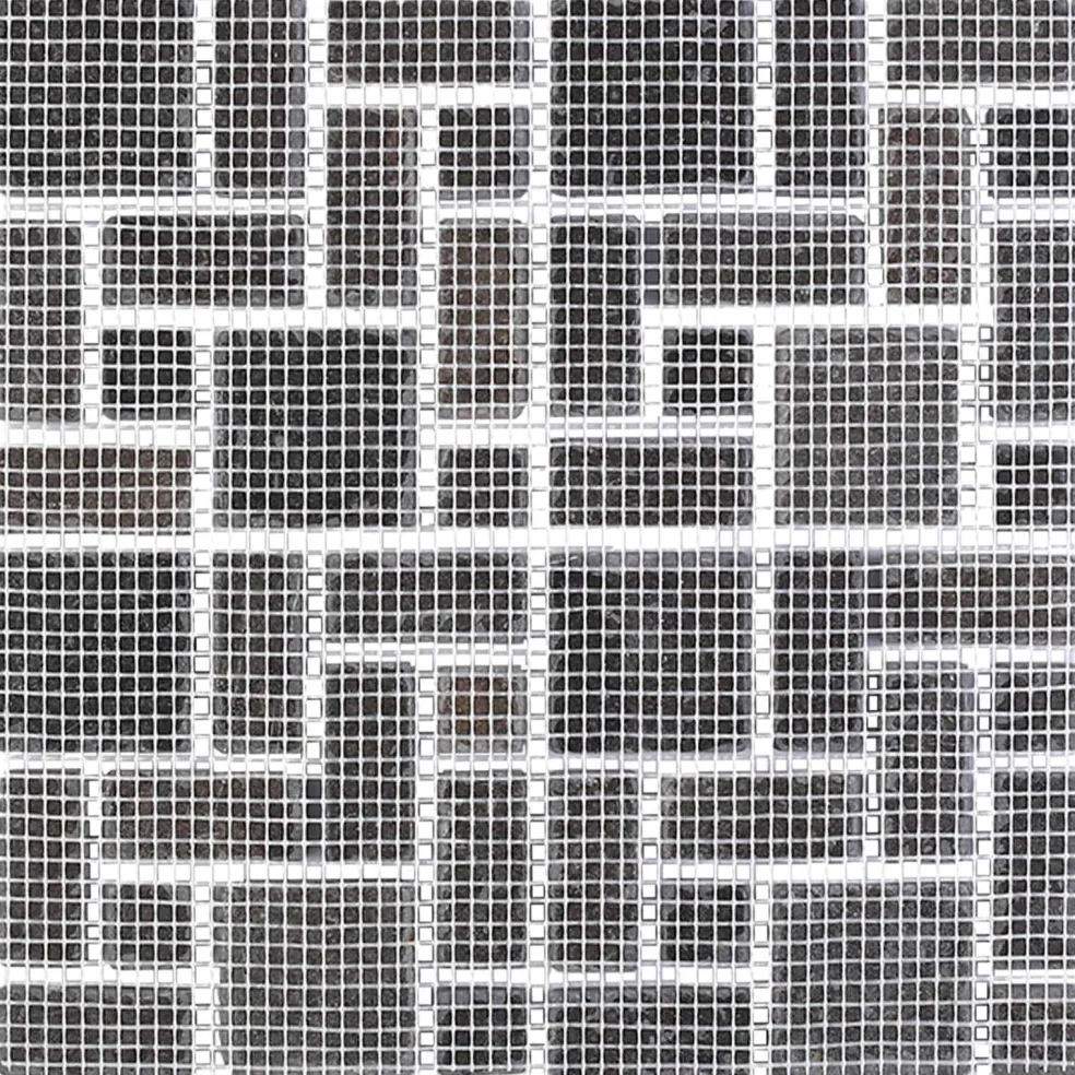 vidaXL Mozaïek Tegels Grijs 30 x 30 cm Marmer