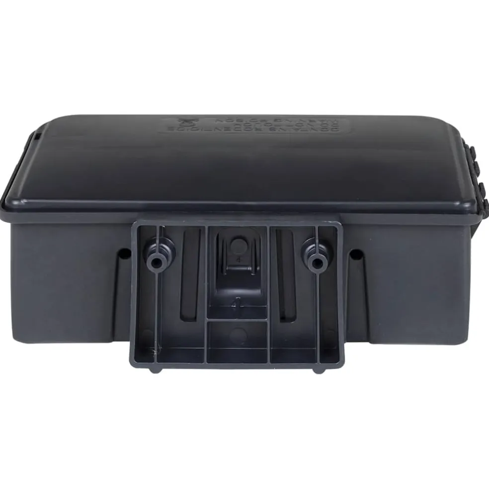 vidaXL Muizenvallen 4 st 22x12,5x7,5 cm zwart