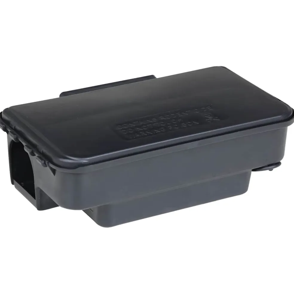 vidaXL Muizenvallen 4 st 22x12,5x7,5 cm zwart