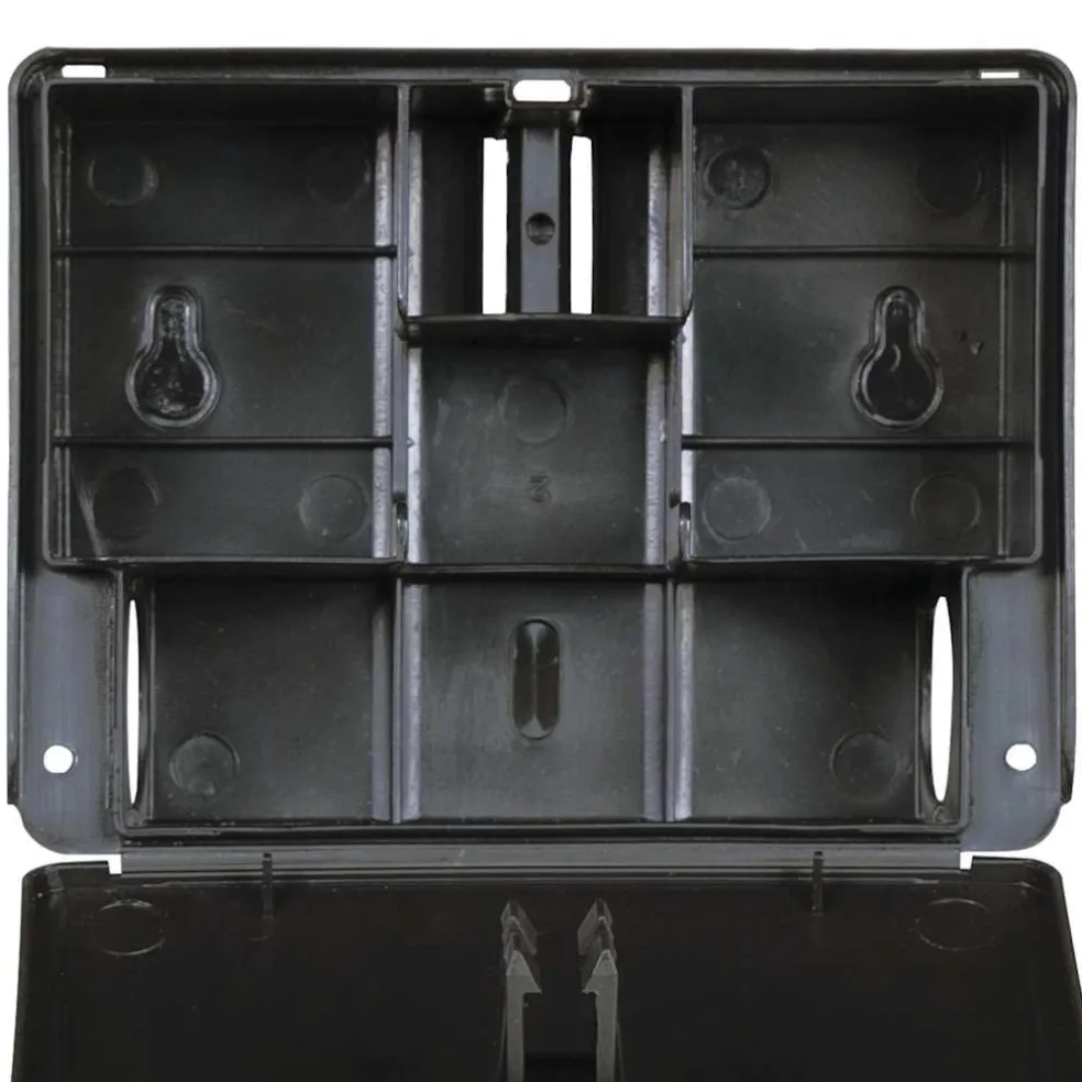 vidaXL Muizenvallen 5 st 13x10x4 cm zwart