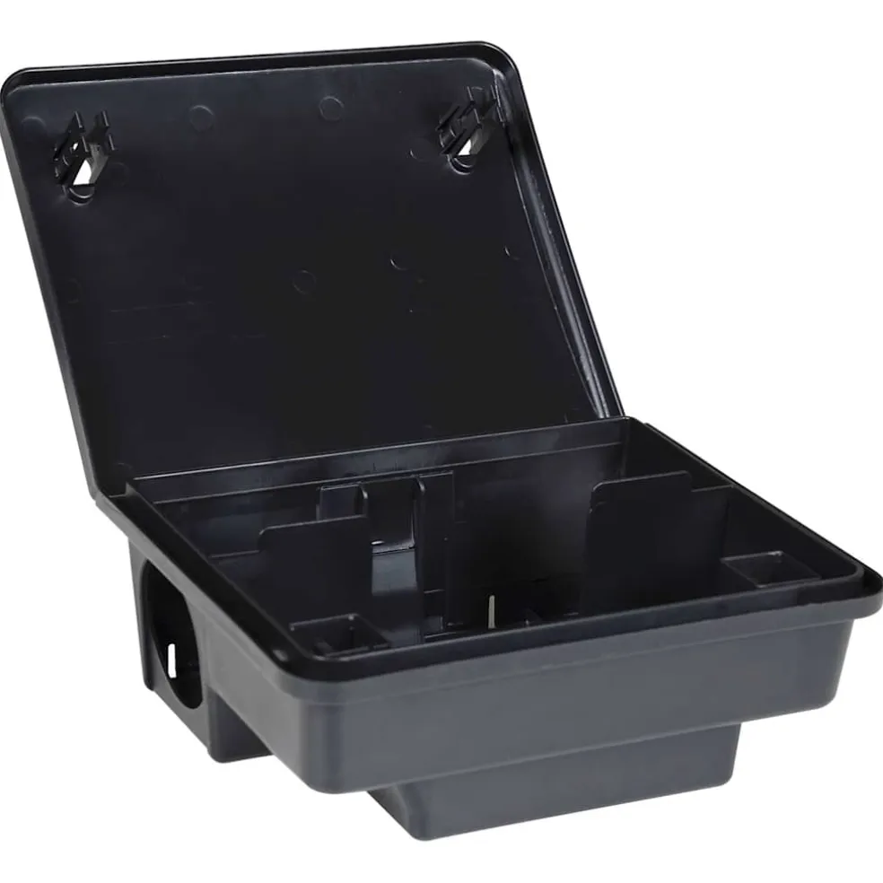 vidaXL Muizenvallen 4 st 23x19x9,5 cm zwart