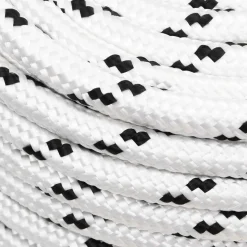 vidaXL Multifunctioneel gebruikstouw 14 mm 25 m Wit Polyester