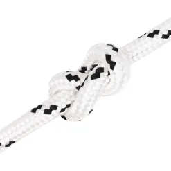 vidaXL Multifunctioneel gebruikstouw 14 mm 25 m Wit Polyester