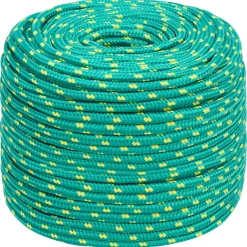 vidaXL Multifunctioneel gebruikstouw 10 mm 500 m Groen PP