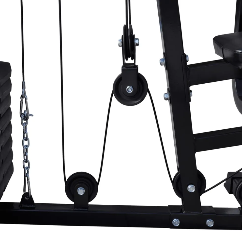 vidaXL Multifunctionele home gym fitnessmachine