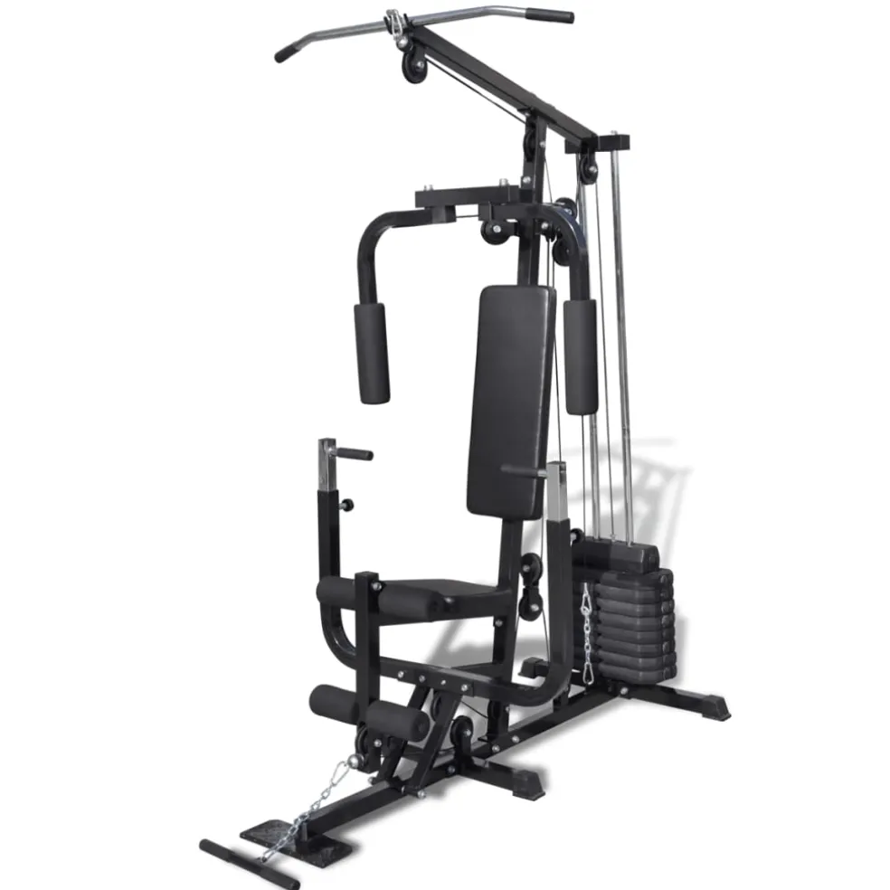 vidaXL Multifunctionele home gym fitnessmachine
