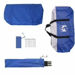 vidaXL Muskietentent 320 x 320 x 218 cm Polyester en Glasvezel