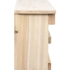 vidaXL Mussenhuis met 5 kamers 68x15x21 cm vurenhout
