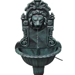 vidaXL Muurfontein leeuwenkop