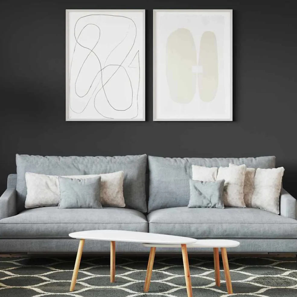 vidaXL Muurverf Zwart 2,5 L Wandprint