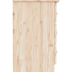 vidaXL Nachtkastje ALTA 41x35x55,5 cm massief grenenhout