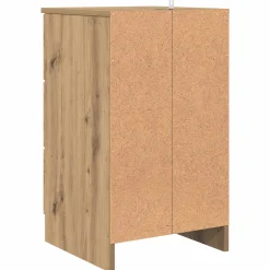 vidaXL Nachtkastje artisanaal eikenkleurig 38 x 38 x 66 cm