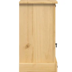 vidaXL Nachtkastje Corona 45x35x64 cm massief grenenhout