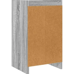 vidaXL Nachtkastjes Grijs Sonoma 40 x 36 x 70 cm Bewerkt hout