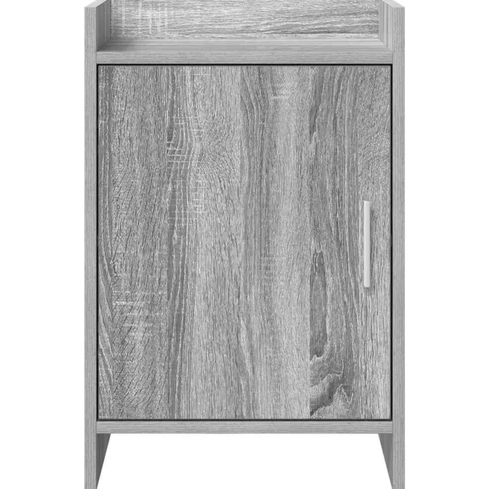 vidaXL Nachtkastjes Grijs Sonoma 40 x 30 x 60 cm Bewerkt hout