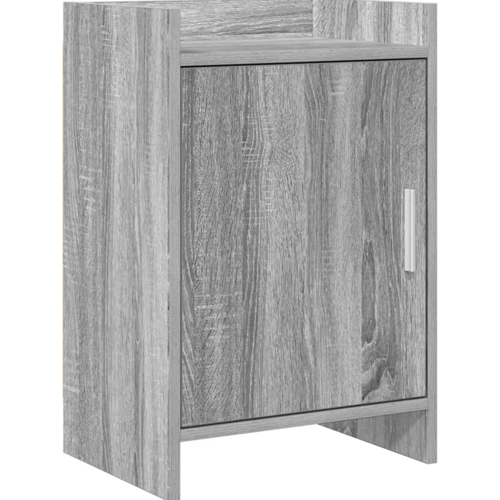 vidaXL Nachtkastjes Grijs Sonoma 40 x 30 x 60 cm Bewerkt hout