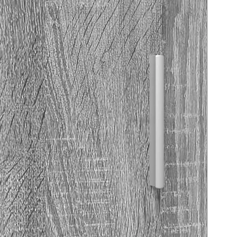 vidaXL Nachtkastjes Grijs Sonoma 40 x 30 x 60 cm Bewerkt hout